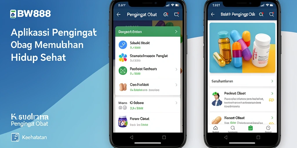 Tampilan antarmuka BW888 yang sederhana dan intuitif.